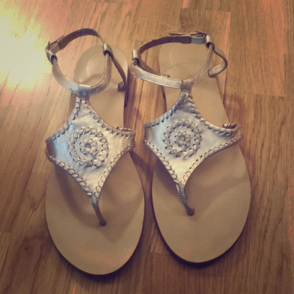 Jack Rogers Mace Sandal - Gold